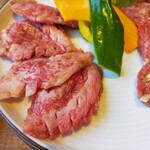 Yakiniku Aka Ushi - 中落ちカルビ