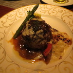 コントワール ミサゴ - 和牛とフォアグラのハンバーグ ブラックペッパーソース2