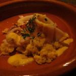 コントワール ミサゴ - 小ヤリイカのソテー クスクスサラダ2