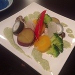 喜和美家 - Ｈ25.01　七色野菜の温野菜サラダ