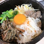 韓国料理 新 漢松 - 石焼ビビンバ(1000円）