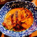 赤坂 らいもん - しん芯を卵で。