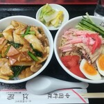 中国料理 江陽 - 料理写真:中華丼・冷し中華ミニセット(700円)