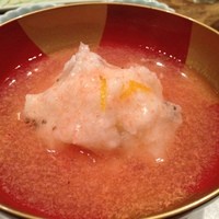 京橋 二刀流 - コースの料理（椀物）