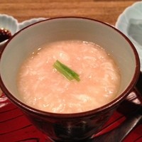 京橋 二刀流 - コースの茶碗蒸し