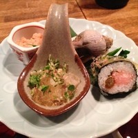 京橋 二刀流 - コースの料理（先付）