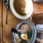 Marumasa - 日替わり定食　中華蕎麦　カレー