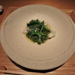 センティウ - マナガツオ　ワカメ　おかのり　新玉ねぎ