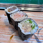 松野寿司 - 巻物（紐胡、カジキ、干瓢）