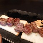 ステーキハウス おおくぼ - お肉をレアで(人*´∀｀)