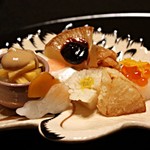 日本料理　百屋 - 大根尽くしの前菜