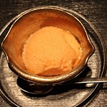 日本料理　百屋 - 金時人参のソルベ