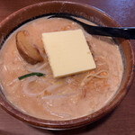Menba sendaishouten - 北海道味噌 超バターらーめん(麺大盛)