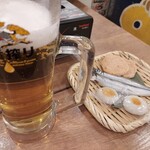 Isomaru Suisan - ビールで乾杯