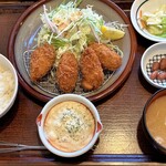 満天食堂 - 広島産牡蠣フライ定食