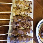 Binchou Oogiya - 焼き鳥各種。