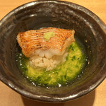 恵比寿 鮨 ふじまさ - キンキの茶碗蒸しご飯