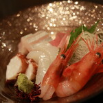 割烹 ひぐち - お造り盛り合わせ