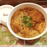 ミスタードーナツ - 飲茶。肉そば。麺がのびてるのは仕方ないか。。