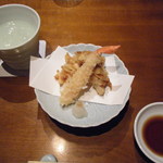 西梅田 禅園 - ずわい蟹の天ぷら