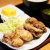 Uotami - BIGからあげ (4個) ＆玉子焼き定食 (￥920)
