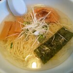 博多塩ラーメン　城 - 塩ラーメン：650円