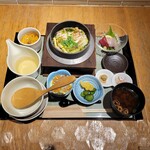 169755389 - 鯛カマと生青のりの釜飯 ディナー御膳セット