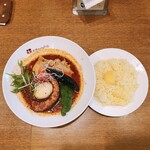 169761304 - チキン&ベジダブル＋海老スープ