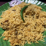 BASMATI - The takeout mutton biryani is the type that is mixed with curry. It's surprisingly delicious. You'll discover a variety of aromatic whole spices.