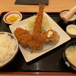 Tonkatsu katsukichi hako dateshou wataum purazaten - かつきち定食