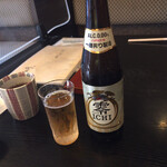 Sobadokoro Mizutani - ノンアルビール　よく冷えて美味い
