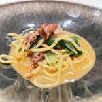 TOMONO - ホタルイカの煮込み蕎麦