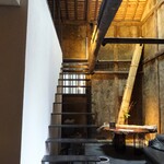 草庵 鍋島 - 富久千代酒造 酒蔵：ショールーム入口