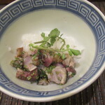 Sakana Ryourina Waya - 鯖の炙りと種付き花御飯