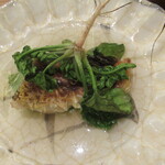 魚菜料理 縄屋 - 甘鯛　焼き浸し　天然クレソン