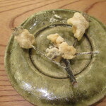 魚菜料理 縄屋 - 餅花のあられ