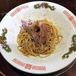 金町製麺 - 煮干の和え麺