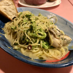 オステリア・ボーノ - 牡蠣のスパゲッティ
