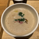 Soupstock Tokyo - 桜と春野菜のクリームスープ