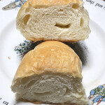 Samperuru - 塩バターパンの断面