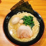 壱角家 - 味玉ラーメン大盛り