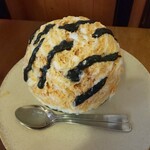 かき氷倶楽部 - きな粉と緑茶のかき氷