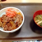すき家 - 料理写真:牛丼(並)