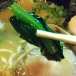 おおぜき中華そば店 - ほうれん草