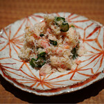 Sasakoto To Mamagoto Kiseto - 酢物（ベルガモットオイル）蟹サラダ