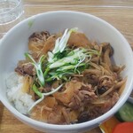 小さな食堂 ヒロ - 市場牛丼 (税込)500円 (2022.03.07)