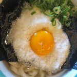 あずみうどん - 目玉焼きみたい