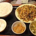 チャイハナ - 高菜の炒め物定食