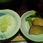 銀座 佐藤養助 - いぶりがっこ＆野沢菜漬