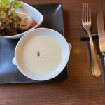 Hiro-no-ya 料理店 - スープはじゃがいもとポロ葱